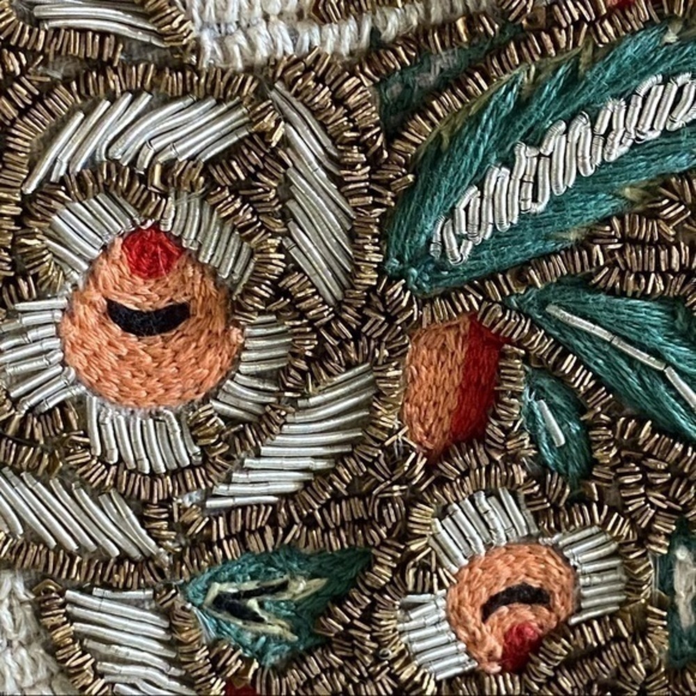 Noonday Collection beaded embroidered crossbody clutch - Picture 15 of 17